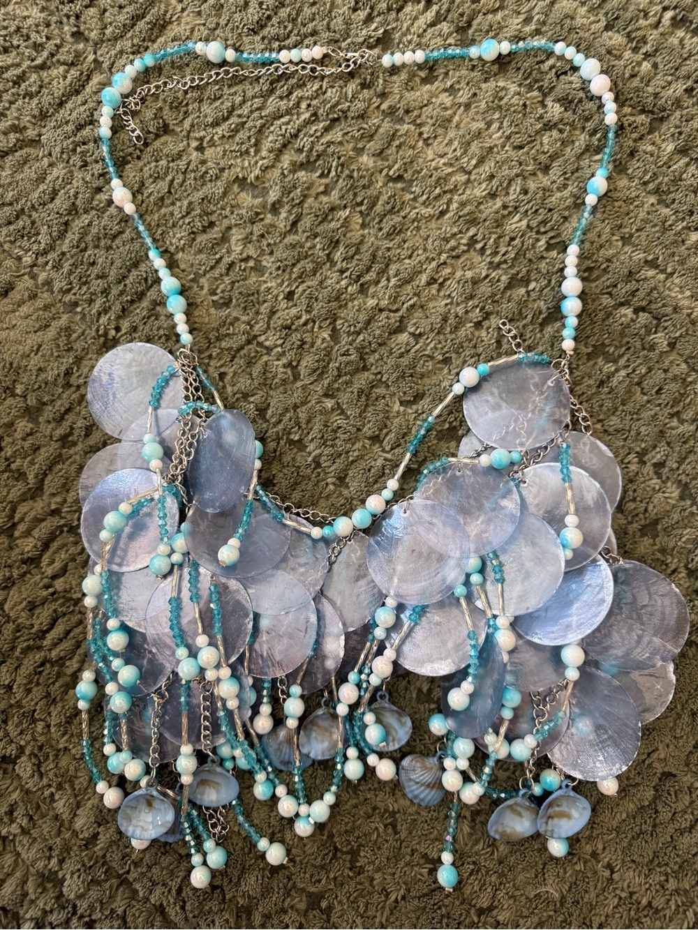 Shell & Bead Fringe Top - Picture 2 of 2